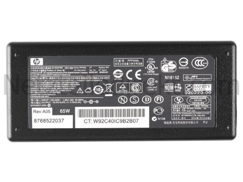 65W HP EliteBook 2570p-03024100040 2570p-0302a100040 Netzteil