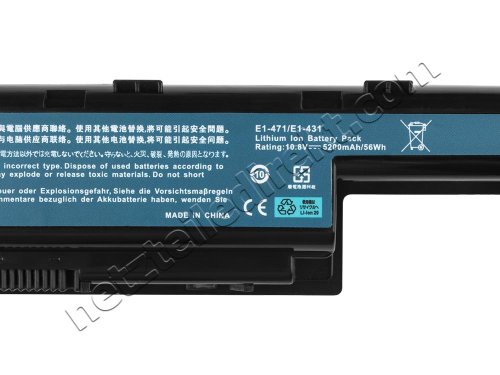 6 Zellen Acer Aspire 5734Z-454G32Mn 5734Z-454G32MNKK Akku