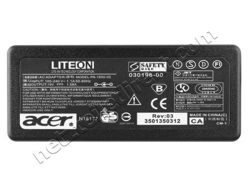 30W Acer AP.0300A.001 AP.04001.002 Notebook Netzteil