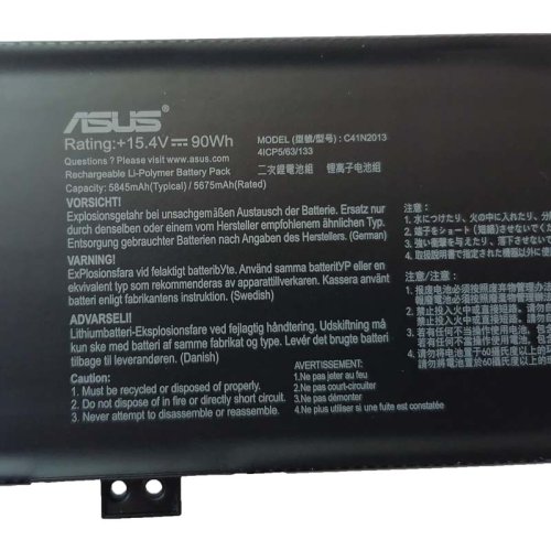 Original 5845mAh 90Wh 4-Zellen Asus ROG Strix G17 (2023) G713PI Akku