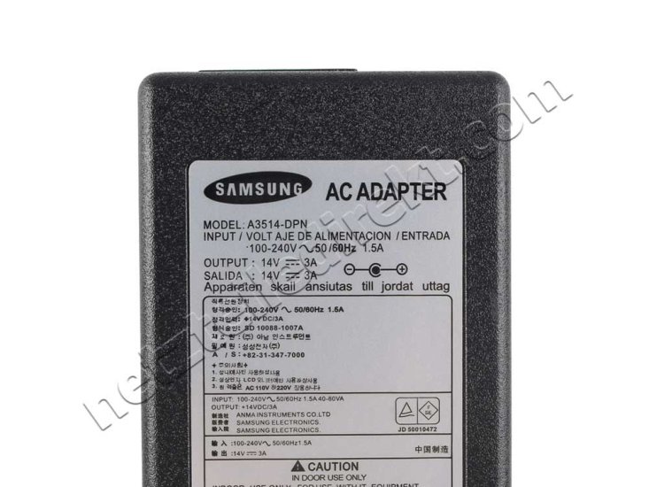 14V 3A 42W Samsung SyncMaster 150MP 1501MP Notebook Netzteil - zum Schließen ins Bild klicken