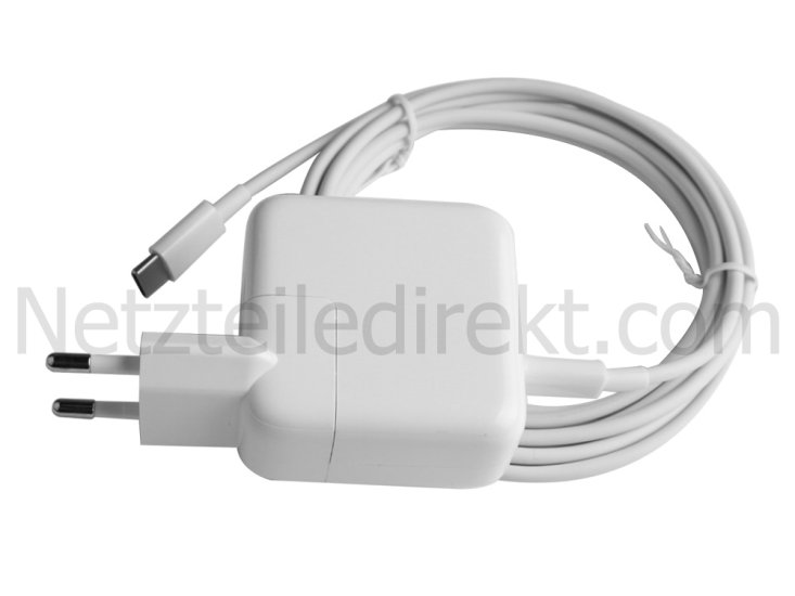 30w USB-C Apple MacBook 12 2017 FNYF2D/A Netzteil Ladegerät - zum Schließen ins Bild klicken