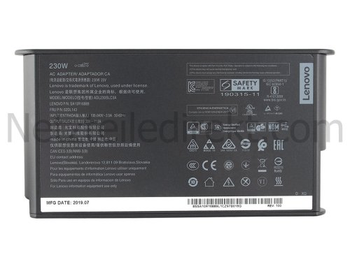 230W Lenovo ThinkPad P15 Gen 1 20ST Netzteil Ladegerät