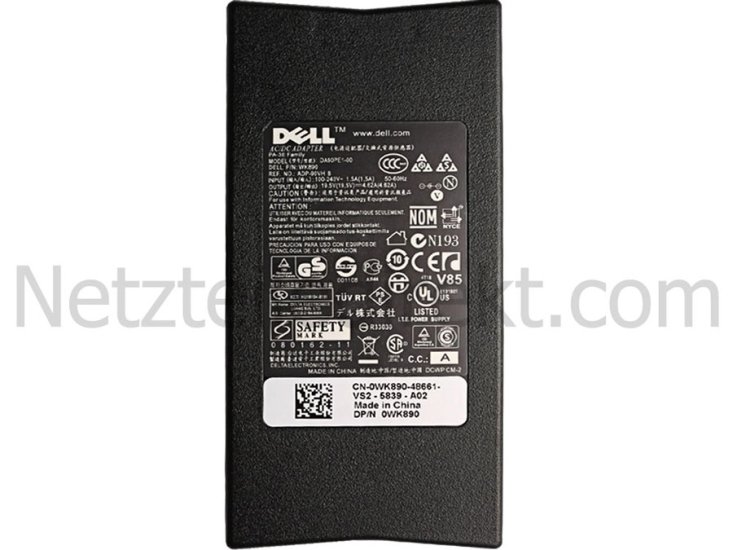 19.5V 4.62A 90W Slim Dell Inspiron 14R Turbo N5420 Notebook Netzteil - zum Schließen ins Bild klicken