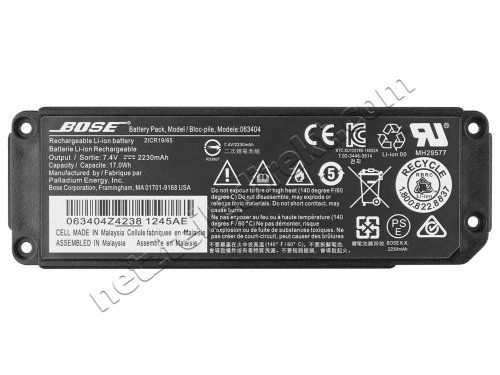 Original 17Wh Bose Soundlink mini speaker MINI 1 Serie 061385 Akku
