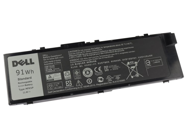 6 Zellen 91Wh Dell Precision M7710 P29E P29E001 Akku - zum Schließen ins Bild klicken