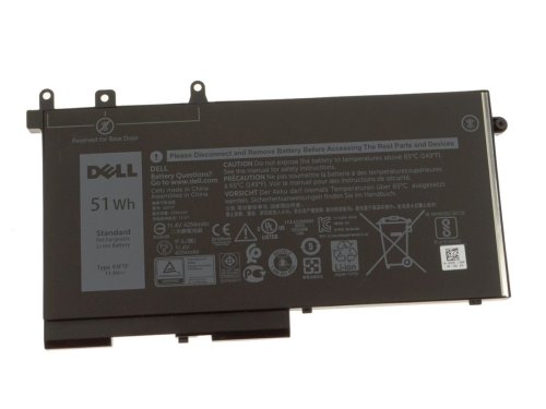 Original 4254mAh 51Wh 3 Zellen Akku Dell Latitude 12 5280 P27S001