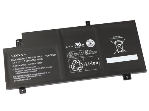 3650mAh Sony Vaio SVF15A15STB SVF15A1A4E SVF15A1B4E Akku