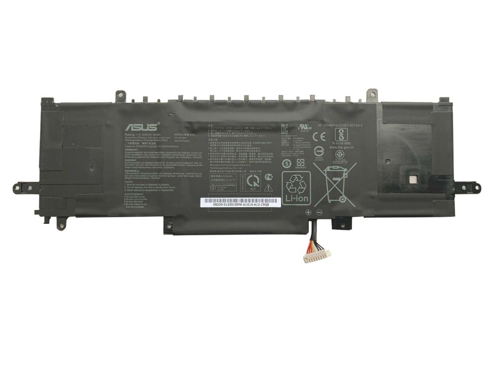 Original 50Wh 4335mAh Akku für Asus ZenBook UX434FLC-AI220T