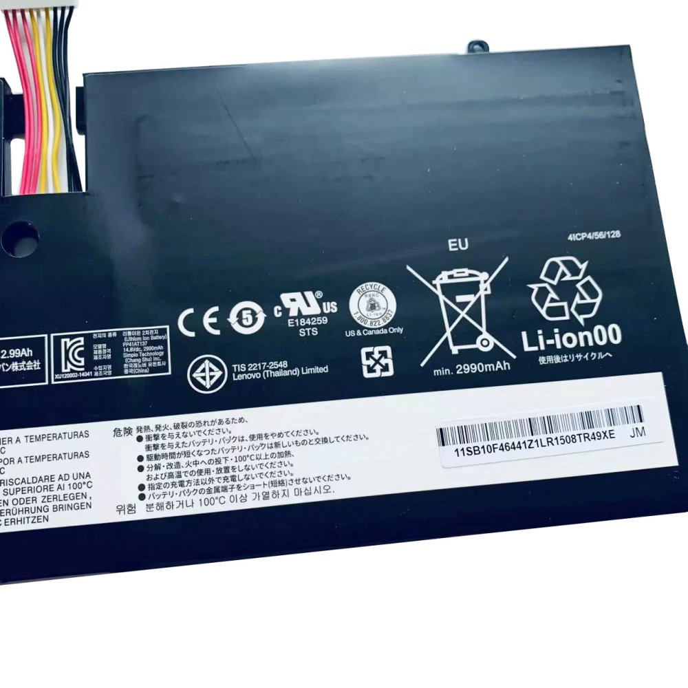 14.8V Original Lenovo ThinkPad X1 Carbon 3444-F7U Akku