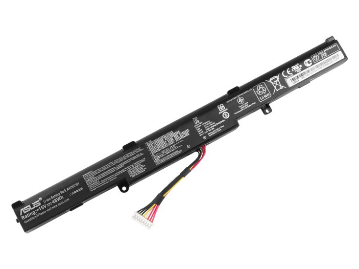 Original 48Wh 3200mAh 4-Zellen Asus ROG GL753VD-GC023T Akku - zum Schließen ins Bild klicken