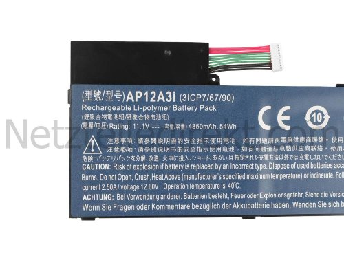 4850mah Acer Aspire M3-581T-32364G52Mnkk M3-581TG-32364G52Mnkk Akku