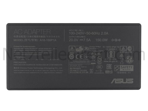 Original 150W Asus TUF FX505DT-BQ478 Netzteil Ladegerät