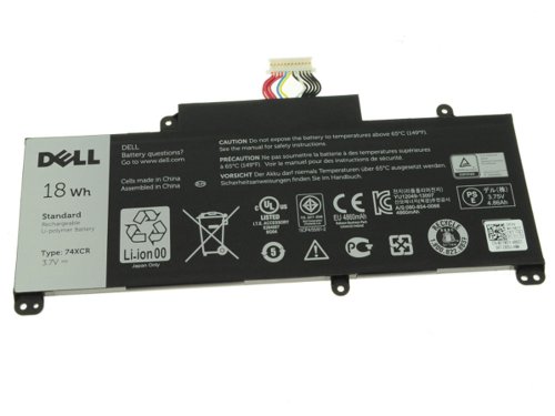 Original 18Wh Akku Dell 074XCR 74XCR