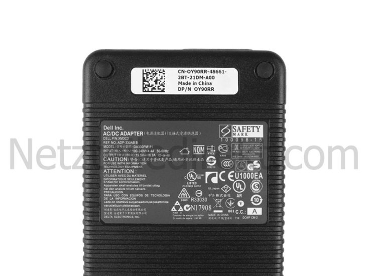 Original 330W 19.5V 16.9A Dell XM3C3 Netzteil - zum Schließen ins Bild klicken