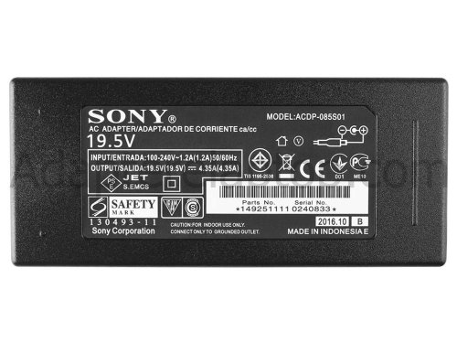 Original 19.5V 4.4A 85W Sony KDL-50W685A Netzteil + Frei Ladekabel