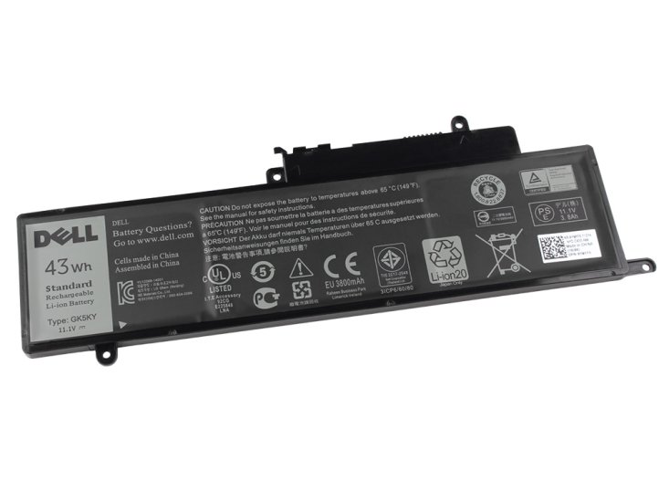 Original 43Wh 3-Zellen Akku Dell Inspiron 11 3157 - zum Schließen ins Bild klicken
