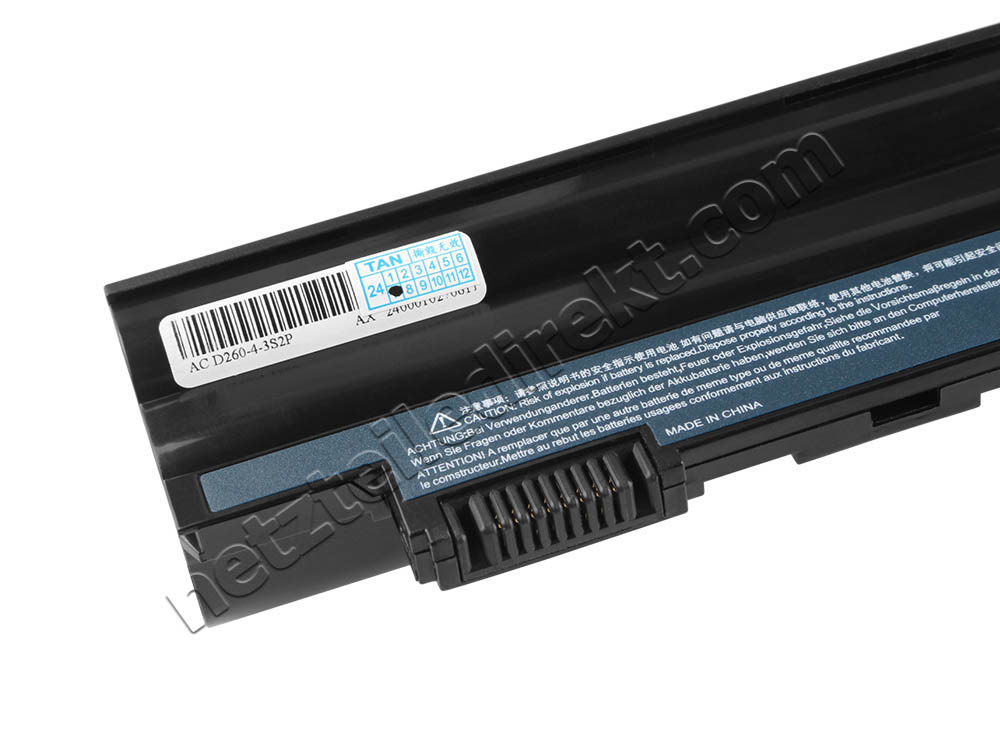 6 Zellen Acer BT.00603.121 LC.BTP00.128 LC.BTP00.129 Akku