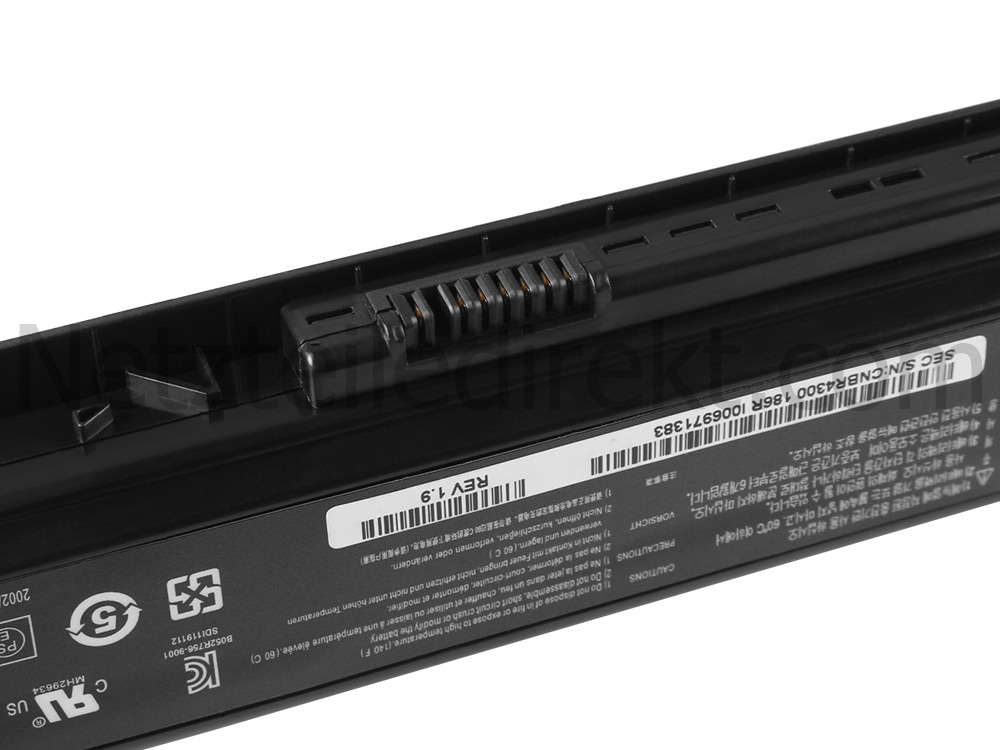 6 Zellen Samsung Aegis 200B 400B 600B Akku
