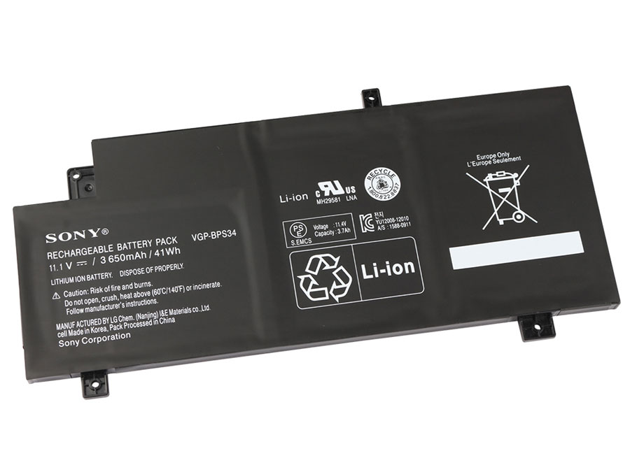 3650mAh Sony Vaio SVF15A15STB SVF15A1A4E SVF15A1B4E Akku