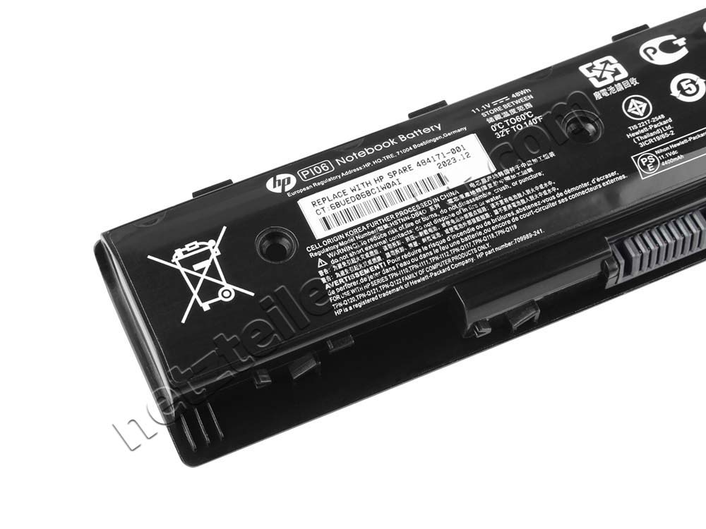 4400mAh 48Wh HP Envy 17t-j000 Select Edition CTO Akku