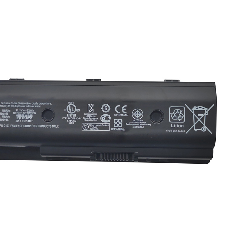 6 Zellen HP 671567-831 HSTNN-YB3N HSTNN-YB3P Akku