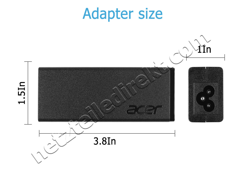 Original 45W Acer Aspire 5 A515-51G-54FD Netzteil + Frei Ladekabel