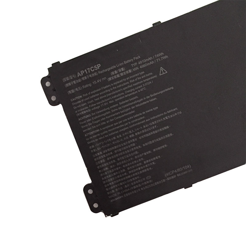 Original 4810mAh 74Wh Acer Predator Helios 500 PH517-51-95C6 Akku