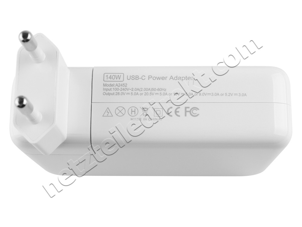 140W USB-C Apple MacBook 12 MF865D/A Netzteil Ladegerät
