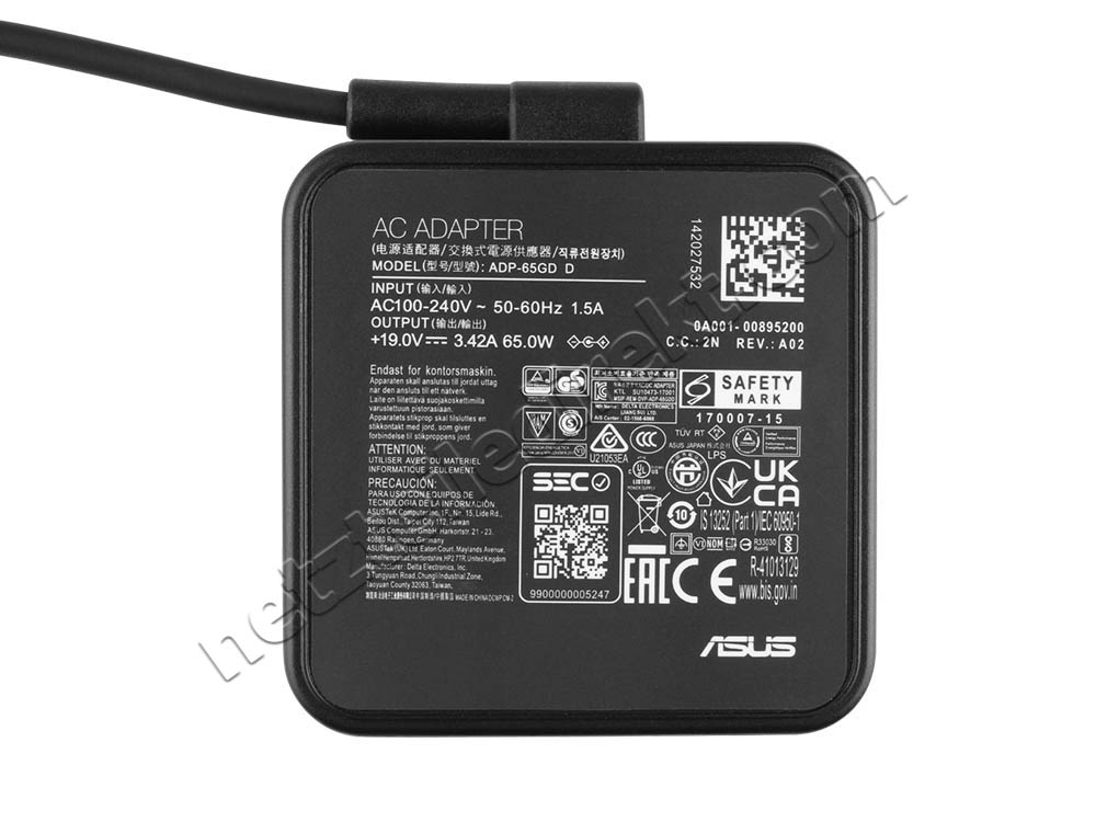 Original 65W Asus AD2087020 010LF Netzteil Ladegerät + Kabel