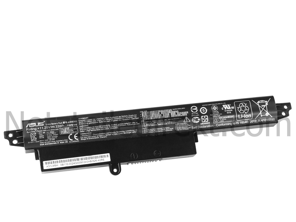 33wh Asus A31N1302 0B110-00240100E Akku