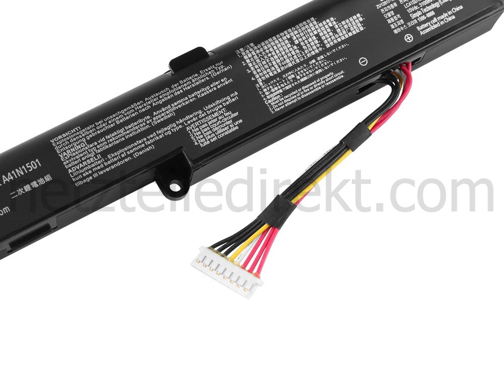 Original 48Wh 3200mAh 4-Zellen Asus ROG GL753VD-GC023T Akku