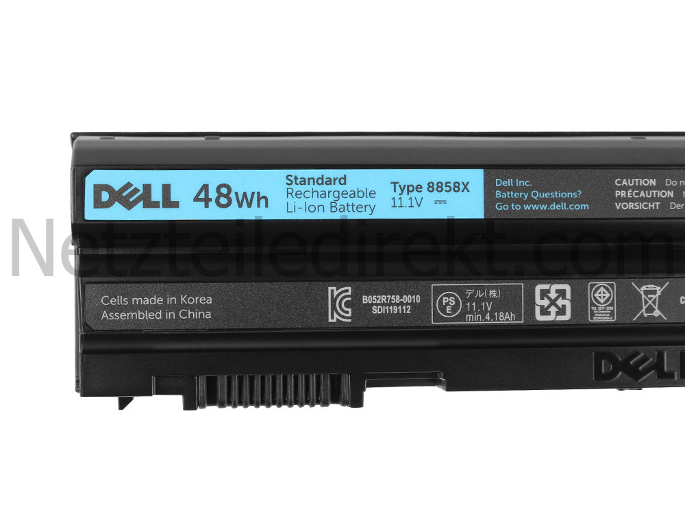 Original 4400mAh 48Wh 6-Zellen Dell Inspiron 17R-SE (7720-0408) Akku