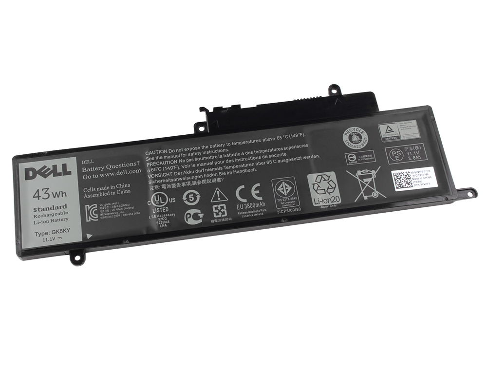 Original 43Wh 3-Zellen Akku Dell Inspiron 11 3157