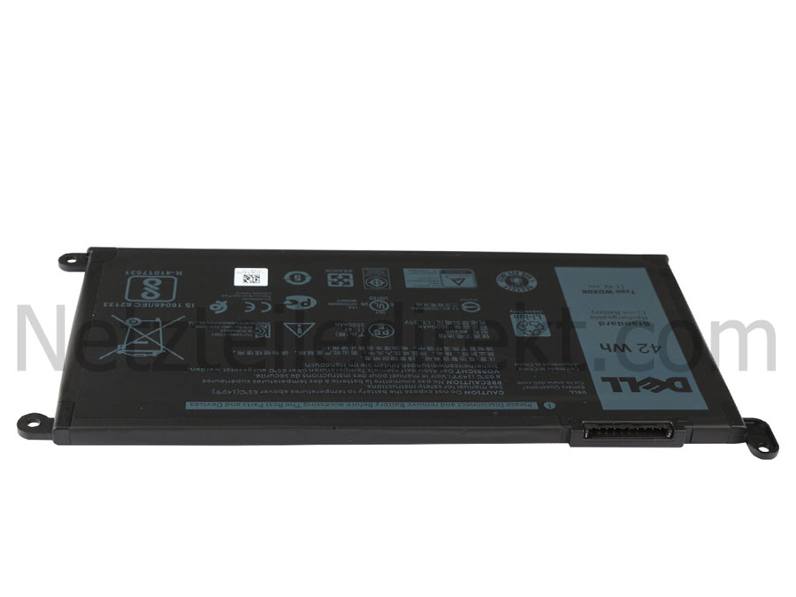 3500mAh 42Wh 3 Zellen Dell Vostro 15 5568 P62F P62F001 Akku
