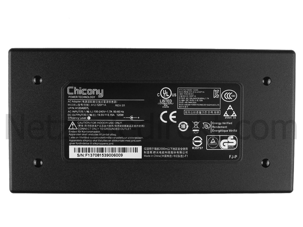 120W MSI GF63 8RC-208XTR Netzteil Ladegerät