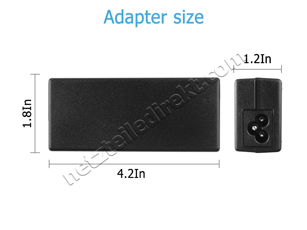 65W Delta DPS-60PB A Netzteil Ladegerät + Frei Kabel