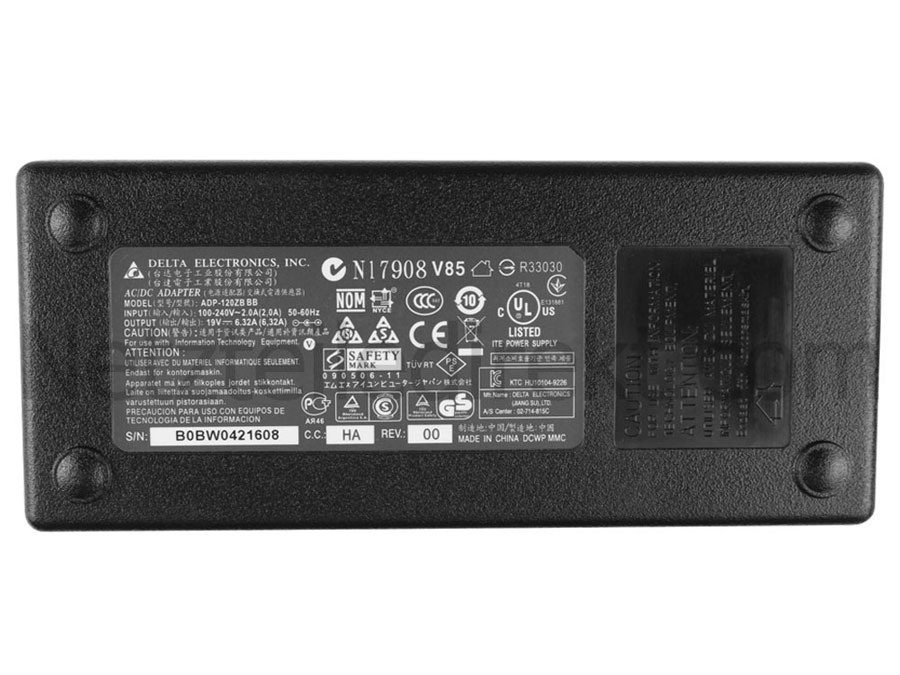 120W Clevo W670SC Sager NP6679 NP6659 Netzteil