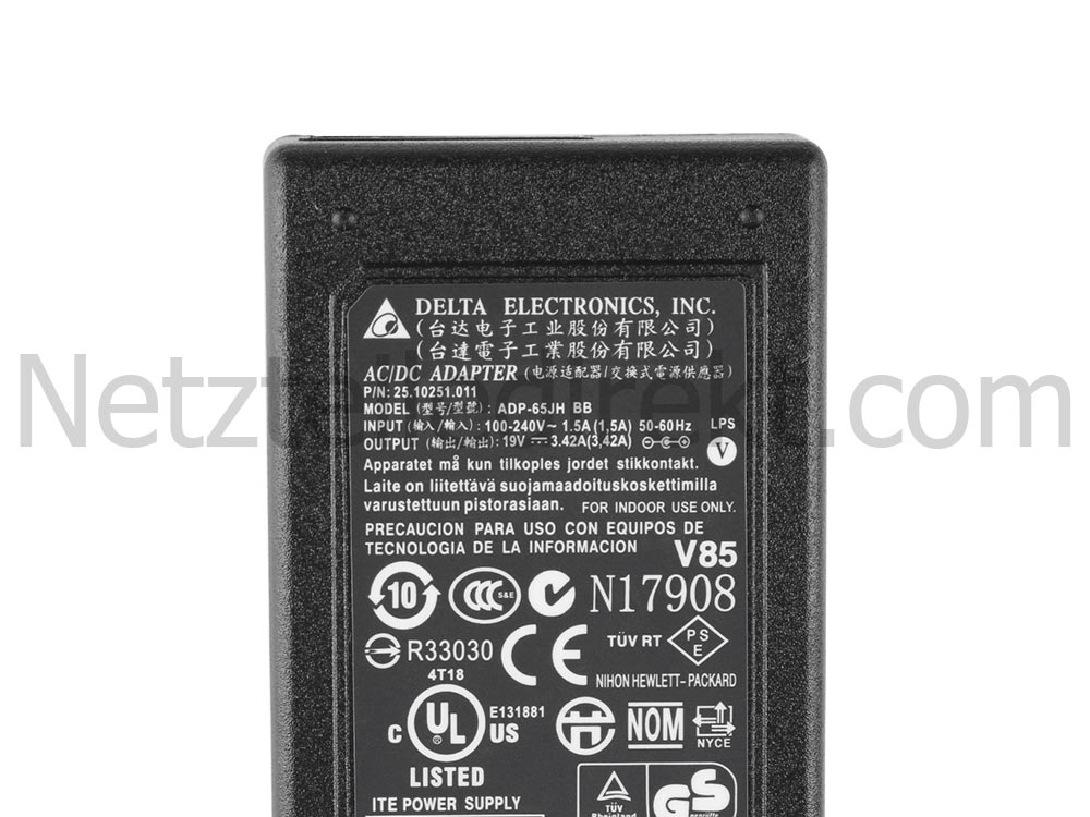 19V 3.42A 65W Netzteil Ladegerät Gateway ADP-65JH DB ADP-65MH B