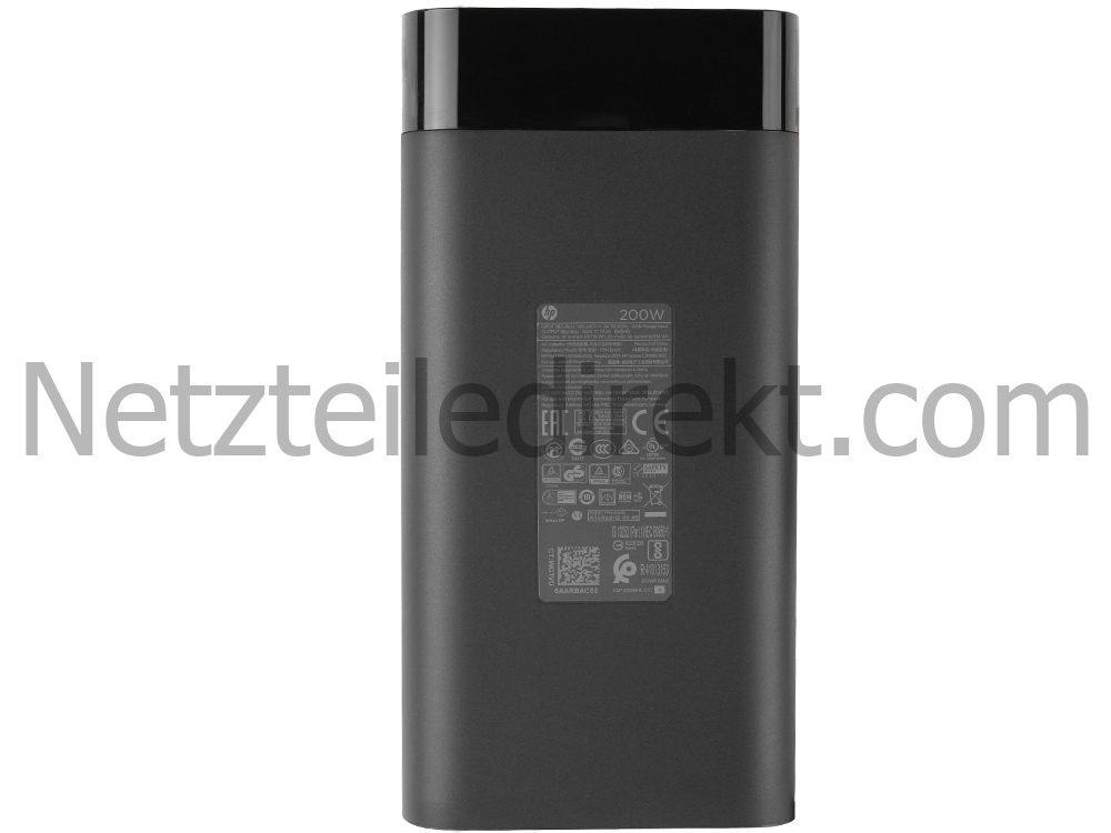 Original 200W HP ZBook 17 G6 7NY95AA 8FP70UTR Netzteil Ladegerät