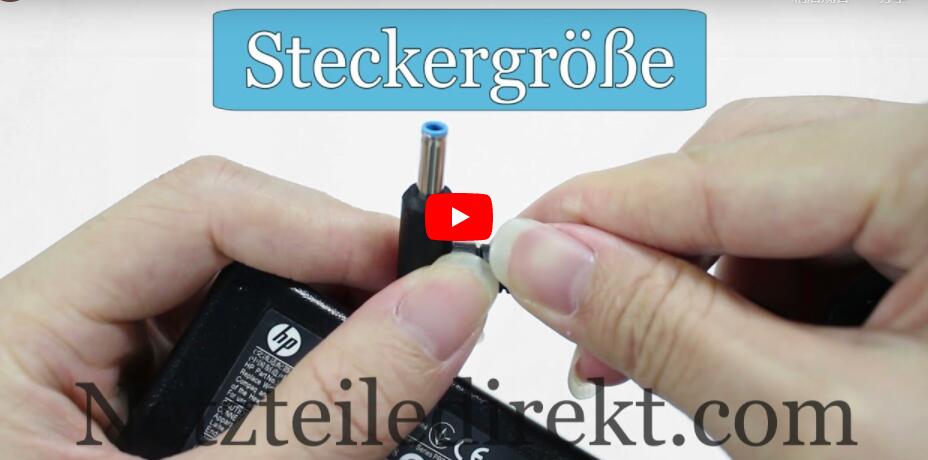 Original 65W Netzteil HP TPN-C123 TPN-C125 TPN-C126 + Frei Ladekabel