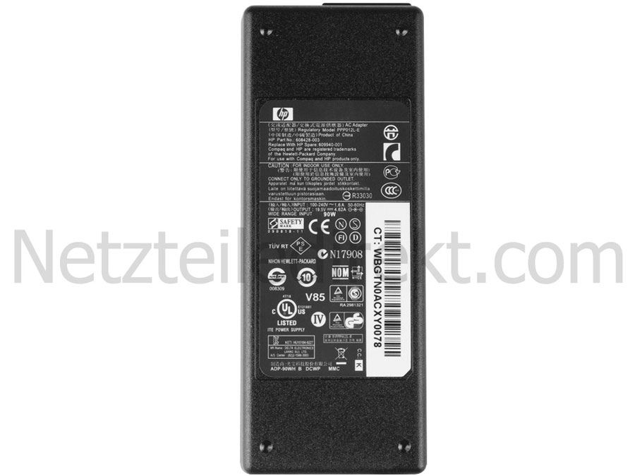 Original 90W Netzteil HP Pavilion x360 15-bk056sa X5E04EA + Frei Ladekabel