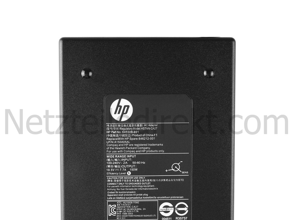 150W HP Pavilion 23-b110a 23-b110ea 23-b110ed 23-b110ef Netzteil
