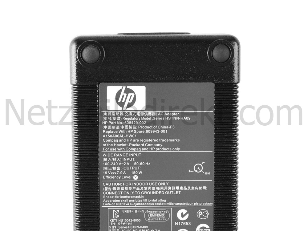 150W HP TouchSmart 310-1070d 310-1090d Netzteil
