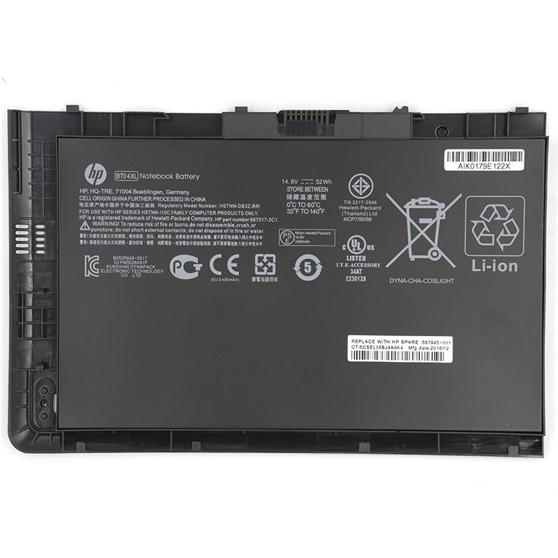 Original HP EliteBook Folio 9470m-1101b000000 9470m-1101b000010 Akku