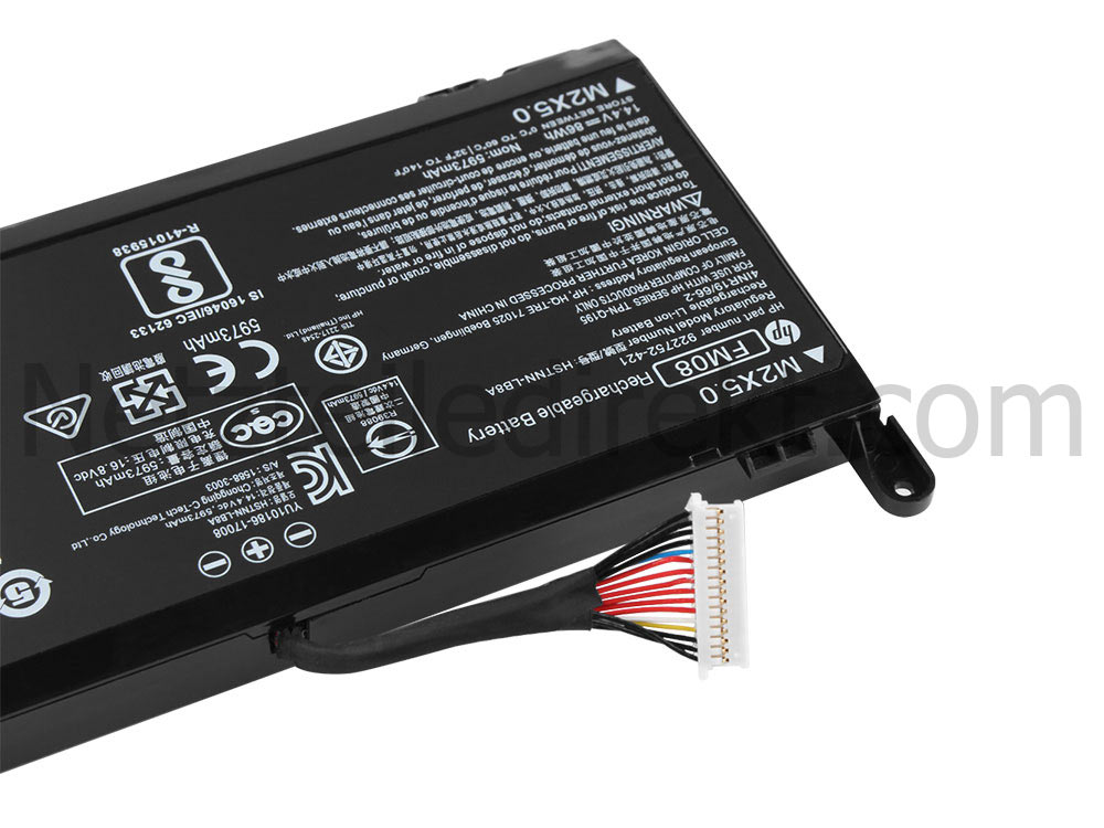 Original 5973mAh 86Wh 8 Zellen HP 922977-855 Akku