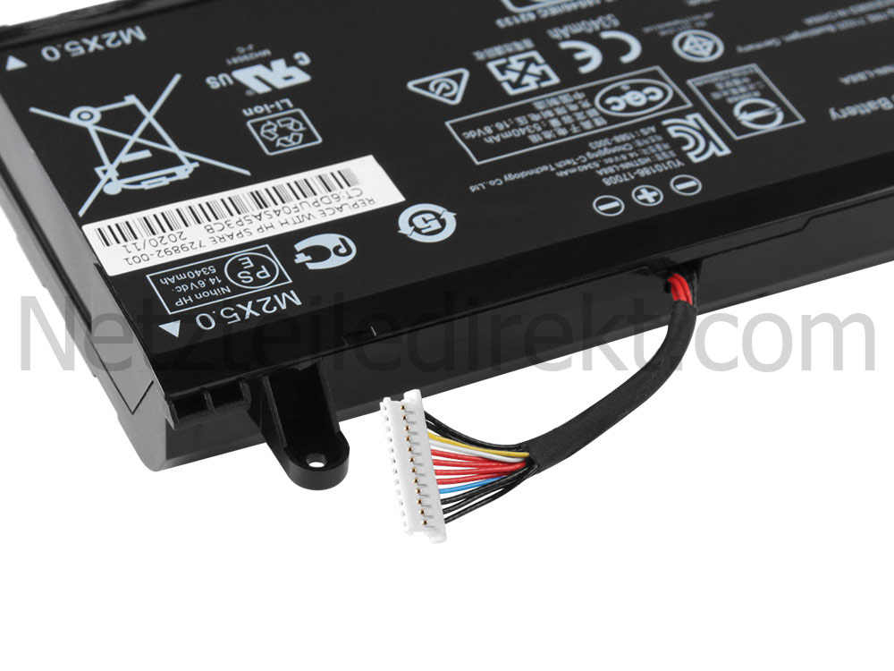 Original 83.22Wh Akku HP 922976-855 922977-855 12Pin