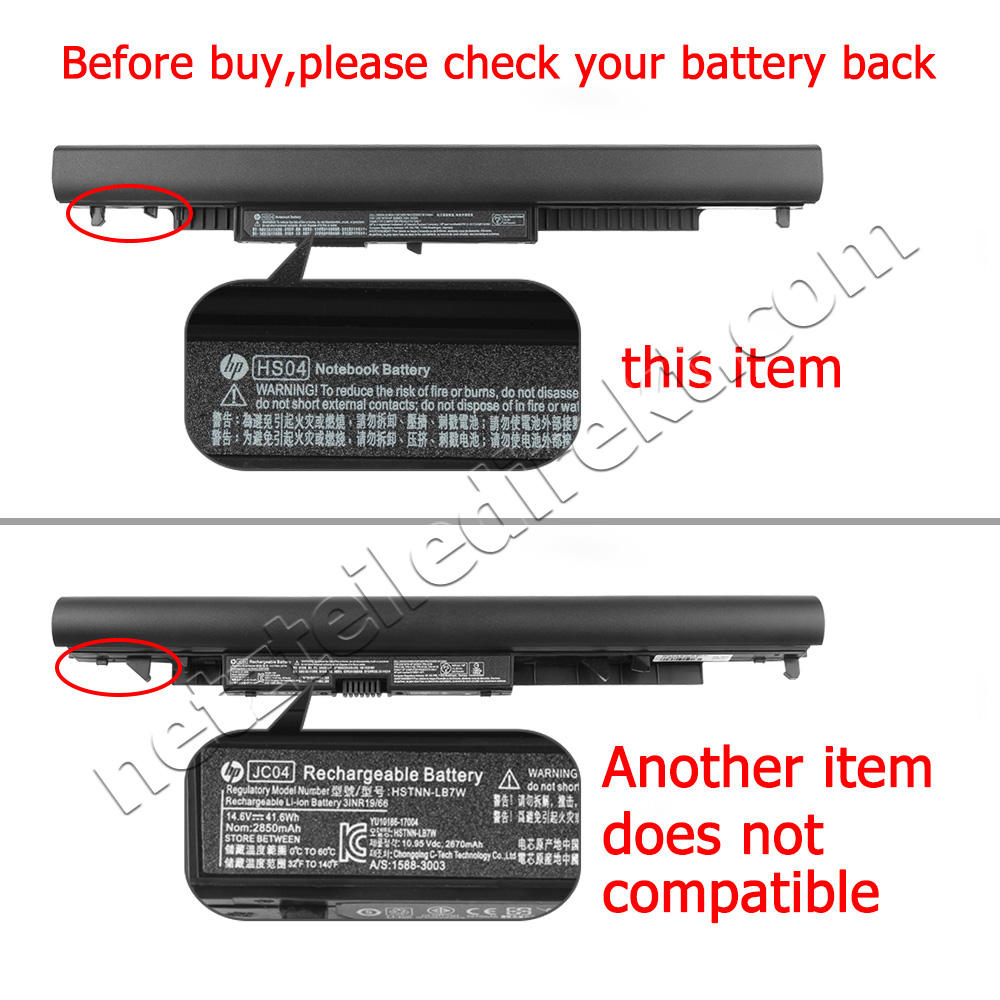 Original 41Whr HS04 HSTNN-LB6V 807957-001 Akku