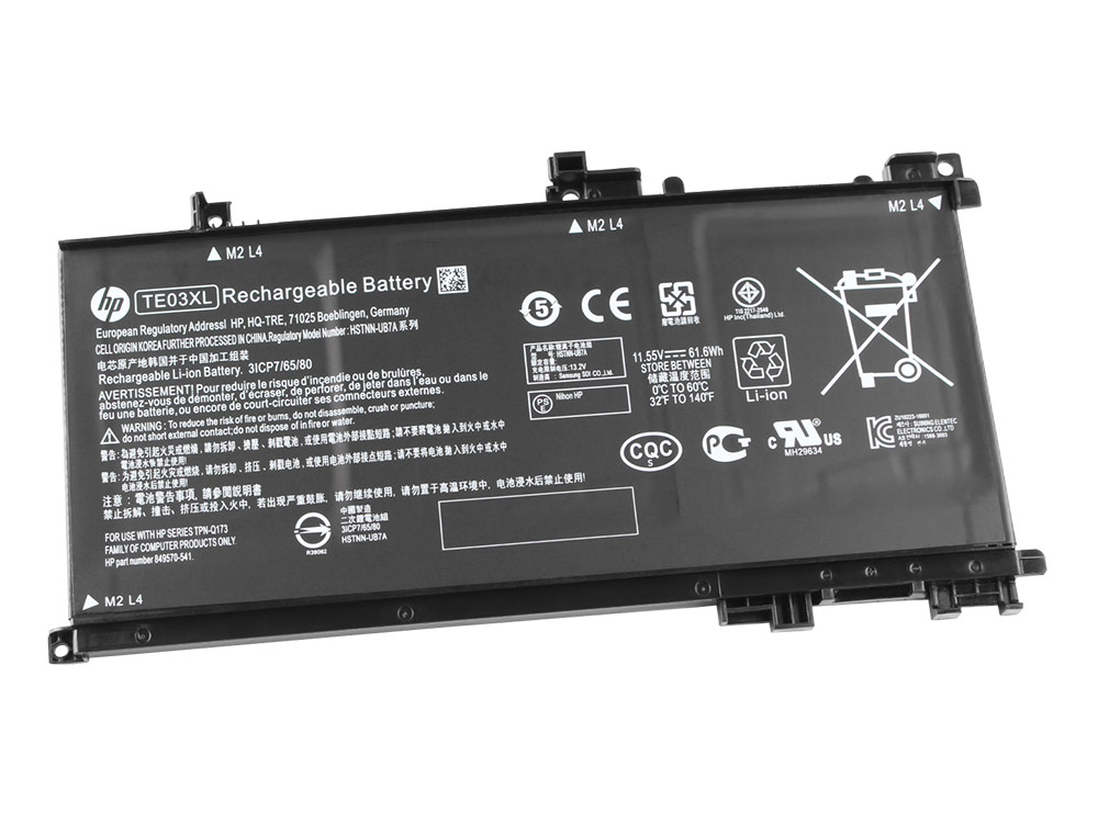 Original 5150mAh 61.6Wh Akku HP TE03XL HSTNN-UB7A TPN-Q173