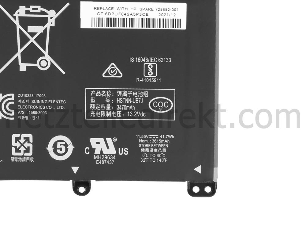 Original 41.9Wh Akku für HP Pavilion 14-cd0000 x360 Convertible